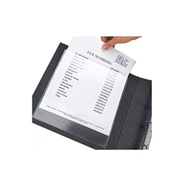 Imagem de Porta Documentos Bolsas Auto Adesivas Porta Arquivos Maxi A4 50 unidades
