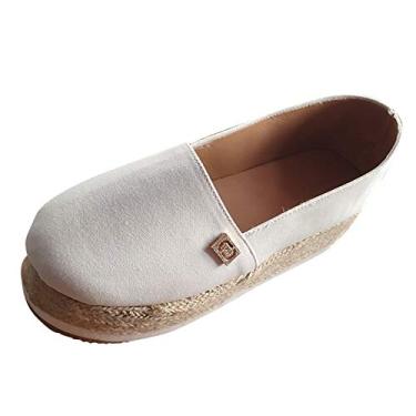 Imagem de Sandálias de plataforma para sapatos femininos chinelos de dedo do pé salto deslizante feminino multicolorido sandálias plataforma casuais femininas anabelas (branco, 35-7)