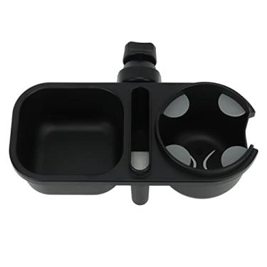 Imagem de Suporte de copo 3 em 1 para carrinho de bebê, bandeja de lanche para carrinho de bebê, rotação total, evita escorregões
