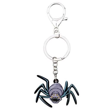 Imagem de ZALTAS Aranha Chaveiro Anel Decoração Punk Jóias Para Mulheres Bolsas Meninas Amuletos Para CarrosMulticolr