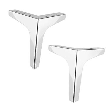 Imagem de LAPYAPPE 4 peças pernas de sofá de metal cômoda pés de suporte de móveis de metal dourado pernas de sofá pernas de móveis de ouro pernas de sofá pés de mesa pernas de metal perna de cama de metal armário guarda-roupa de ferro pernas de metal
