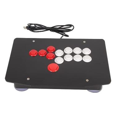 Imagem de Fight Stick para PC, para STEAM, para Dispositivos Android, Etc, Game Fighting Joystick Com Porta USB 2.0.