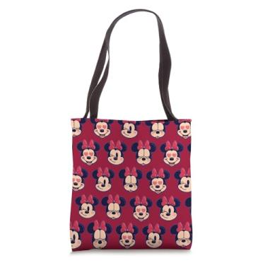 Imagem de Disney Minnie Mouse Emoticon Expressions Pink Tote Bag