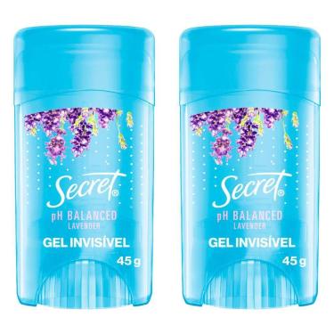 Imagem de Kit 2 Desodorantes em Gel Secret Lavanda 45g