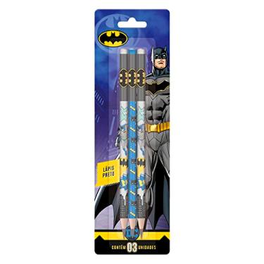 Imagem de Lapis Preto Batman Cartela 3 Unidades