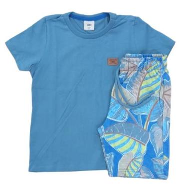 Imagem de Conjunto Infantil Camiseta E Bermuda Carinhoso