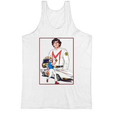 Imagem de Camiseta Regata Ayrton Senna Speed Racer - Alearts