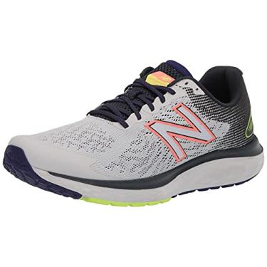 Imagem de New Balance Tênis de corrida feminino Fresh Foam 680 V7, Arctic Fox/Outer Space/Paradise Pink, 38