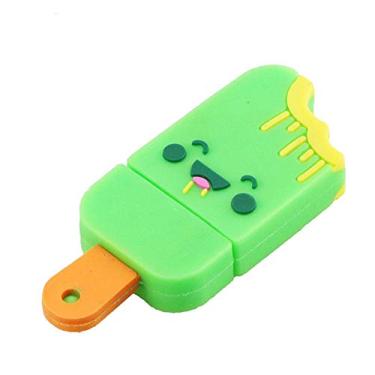 Imagem de 4GB Ice Cream Model USB 3.0 Flash Drive Flash Drive 3.0 Pen Drive USB Jump Drive Memory Stick Zip Drive USB - Verde