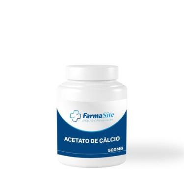 Imagem de Acetato De Cálcio 500Mg - 120 Cápsulas - Farmasite