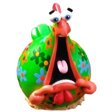 Imagem de Estatueta de frango | Estátuas de galinha de expressão de jardim - enfeites de animais de fazenda para decoração de pátio, quintal, casa, cozinha Aocate