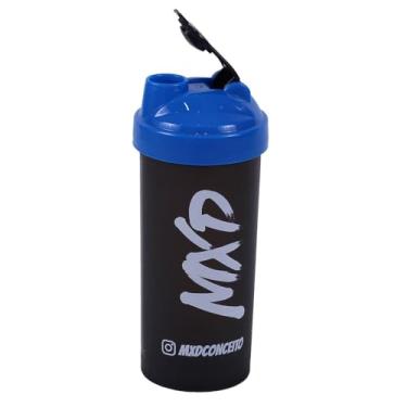 Imagem de Coqueteleira Shakeira Shaker MXD Conceito Academia Treino Hidratação Clássica Peneira 700ML (Azul)