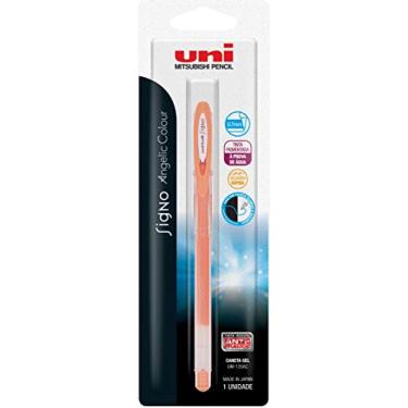 Imagem de Caneta Gel SIGNO Angelic Color UM-120AC, Uni-Ball, Laranja, Blister c/1 unidade
