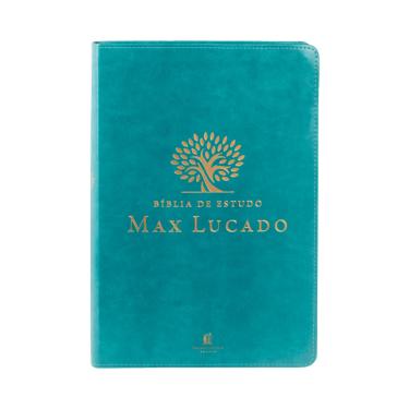 Imagem de Bíblia de estudo Max Lucado - capa verde