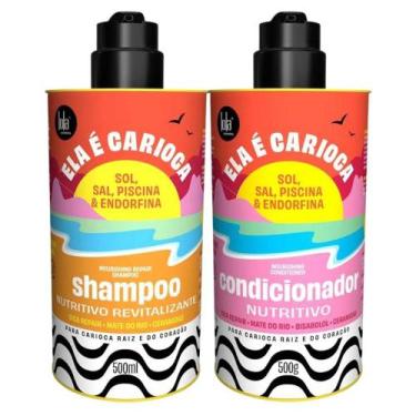 Imagem de Shampoo + Condicionador Nutritivo Lola Cosmetics Ela É Carioca 500ml
