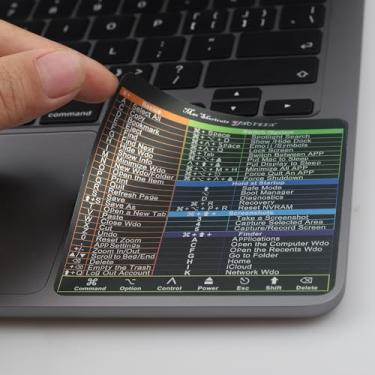 Imagem de YINOVEEN Design para adesivo de atalho de teclado do sistema Mac OS (5 peças), nova bandeira para MacBook Pro de 13 a 16 polegadas 13/14/15/16/MacBook Air 13, iMac 21 24 27 acessórios para adesivos de