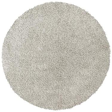 Imagem de Tapete 190cm Redondo Clemant N São Carlos Gelo