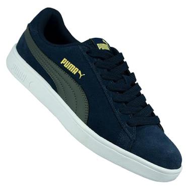 Imagem de Tênis Masculino Puma Smash V2 Azul 39