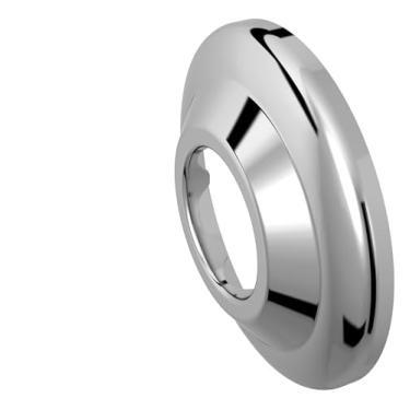 Imagem de Moen Conjunto de flange de haste de chuveiro 61-F Donner (haste de chuveiro vendida separadamente), cromado