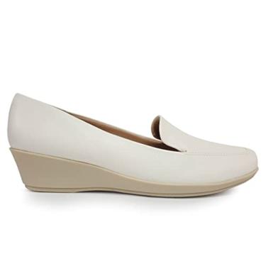 Imagem de Sapato Anabela Uniforme Piccadilly Salto Médio 143138 33/40