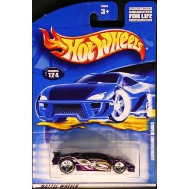 Imagem de Mattel Hot Wheels 2001 1:64 Scale Purple Lamborghini Diablo Die Cast Car #124 by Hot Wheels