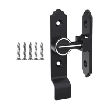 Imagem de Generic Fechadura de porta de segurança residencial Fechadura de porta flip Trava de porta de celeiro Trava de porta de guarda-roupa para garagem, Luminoso