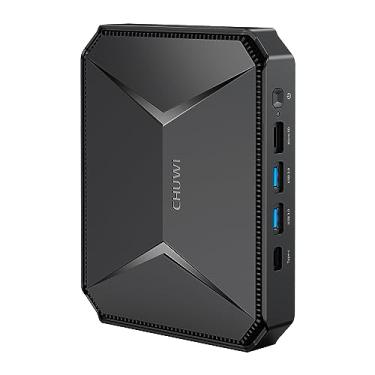 Imagem de CHUWI Mini PC HeroBox, Intel N100(Up to 3.4GHz), 8GB LPDDR5 RAM 256GB M.2 SSD, Windows 11 Mini Computer, Quad Core, 4K Dual Display/WiFi 6 /BT5.2 /RJ45 Ethernet/VESA/USB 3.0/VGA/HDMI