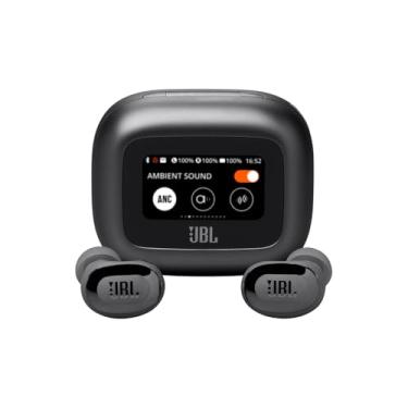 Imagem de JBL, Fone de Ouvido Bluetooth, Live Buds 3, Intra Auricular, Sem Fio, Com Tela de 1.45", Cancelamento de Ruído, Resistente À Água e Poeira - Preto