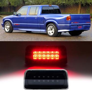 Imagem de Cxdar Terceira terceira luz de freio LED para Chevy S10/GMC Sonoma Standard Cabine 1994-2003, montagem de luzes de freio traseiro de montagem alta para Isuzu Hombre 1996-2000, luz de parada de lâmpada