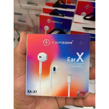 Imagem de Fone de Ouvido lightning Compatível 7 Plus 8 Plus X XR 11 12 13 - Kapb