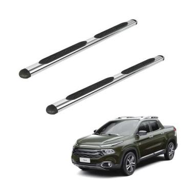 Imagem de Estribo Toro 2016 2017 2018 2019 2020 2021 2022 Oval Cromado - Bepo