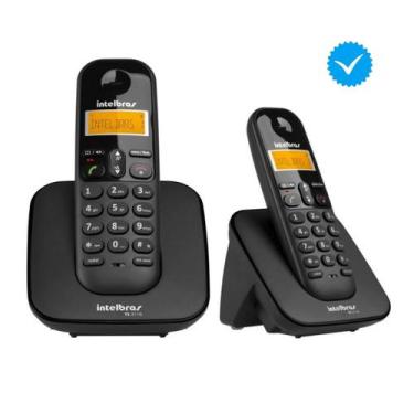 Imagem de Telefone Sem Fio TS 3110 Com Ramal Intelbras Combo oficial