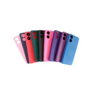 Imagem de Capa Aveludada Compatível Para Motorola Moto G04 - DB, Preto