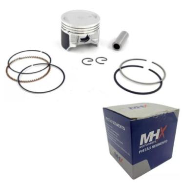 Imagem de Kit Pistão+Anel Segmento Pino Trava  BURGMAN 125i 2011-2019  0.25mm - 