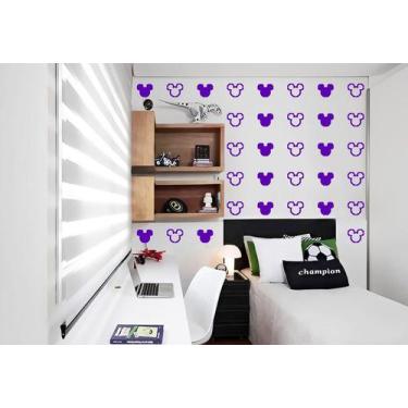 Imagem de Kit 80 Adesivo Mickey 7cm x 5,8cm Decoração Casa, Sla Quarto - Imprima