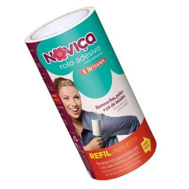Imagem de Refil Rolo Adesivo Remove Pelos Noviça, U