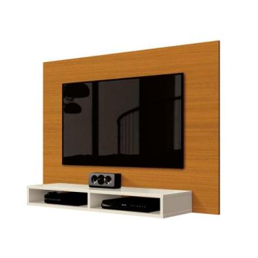 Imagem de Painel Para TV Até 42 Polegadas 1,20m Fox New Cedro - EDN