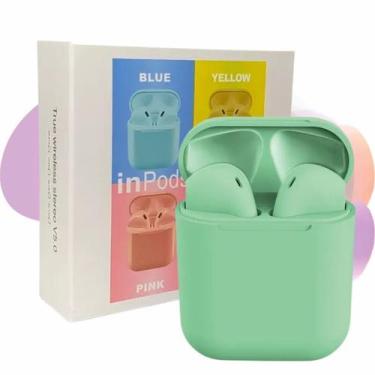 Imagem de Fone De Ouvido Sem Fio Bluetooth Compatível Celular Smart Phone Androi
