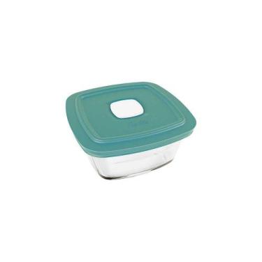 Imagem de Pote Quadrado Facilita Vap Com Tampa 500Ml - Nadir, 500ml, Transparent