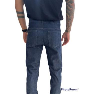 Imagem de Calça Jeans Resistente Moderna Slim Fit - Preston, Preto, 40