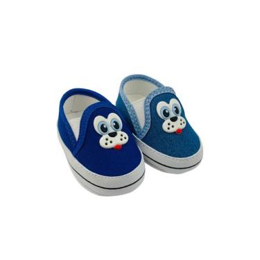 Imagem de Kit Com 2 Pares Sapatinho De Bebê Sapato De Bebê Direto Da Fabrica T53