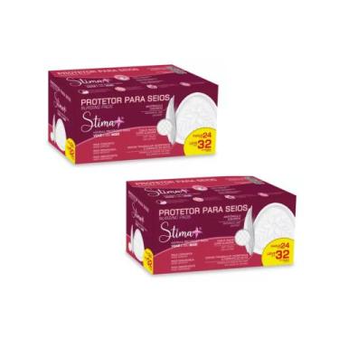 Imagem de Kit 2 Absorvente Protetor para Seios Stima Caixa com 32 Unidades Confo