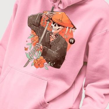 Imagem de Blusa Moletom Genuine Grit Masculina Estampada Algodão 30.1 Samurai Ca