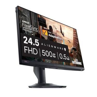 Imagem de Alienware AW2524HF Monitor de jogos - 62.2 cm (1920x1080) 500Hz (Overclock) Tela de 0,5 ms, ajuste de altura/inclinação/giro/pivô, troca avançada de 3 anos - preto