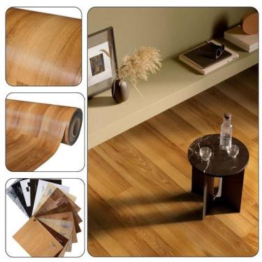 Imagem de Piso Vinil 0,7mm PVC em Manta Imita o Madeirado Rolo 1x10mt - Mob Core