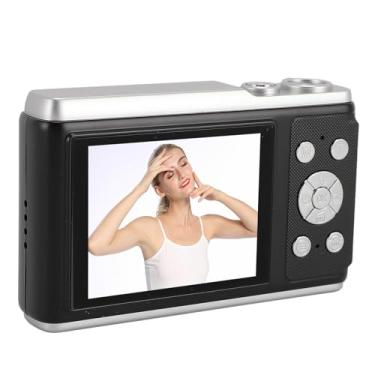 Imagem de Câmera Digital 4K, Câmera Digital Retro CCD Câmera Vlogging de 50 MP Com Tela de 2,83 Polegadas, Zoom Digital 16X, Anti-vibração, Lanterna Embutida para Iniciantes, Adolescentes,