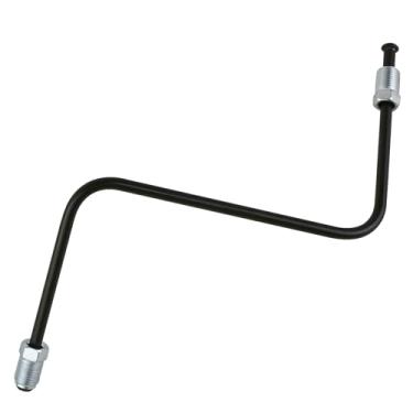 Imagem de MuHize Tubo de linha de freio dianteiro, cilindro de roda de tubo de freio direito para mangueira flexível nº 1 compatível com Toyota 47341-0K010 473410K010 sistema de combustível de freios