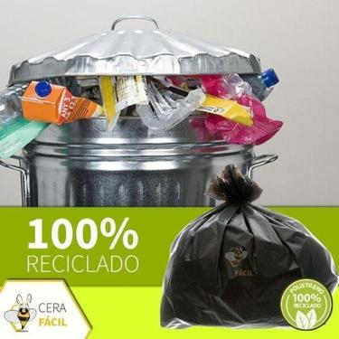 Imagem de Saco De Lixo 100 Litros Preto Reforçado 100un - HIGIPACK