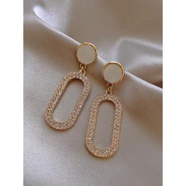 Imagem de Brinco folheados ouro 18 aço inoxidável - Jaqueline Diniz botique , Am