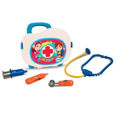 Imagem de Kit Médico Infantil Doutor De Brinquedo Maria Clara E JP Com Acessório